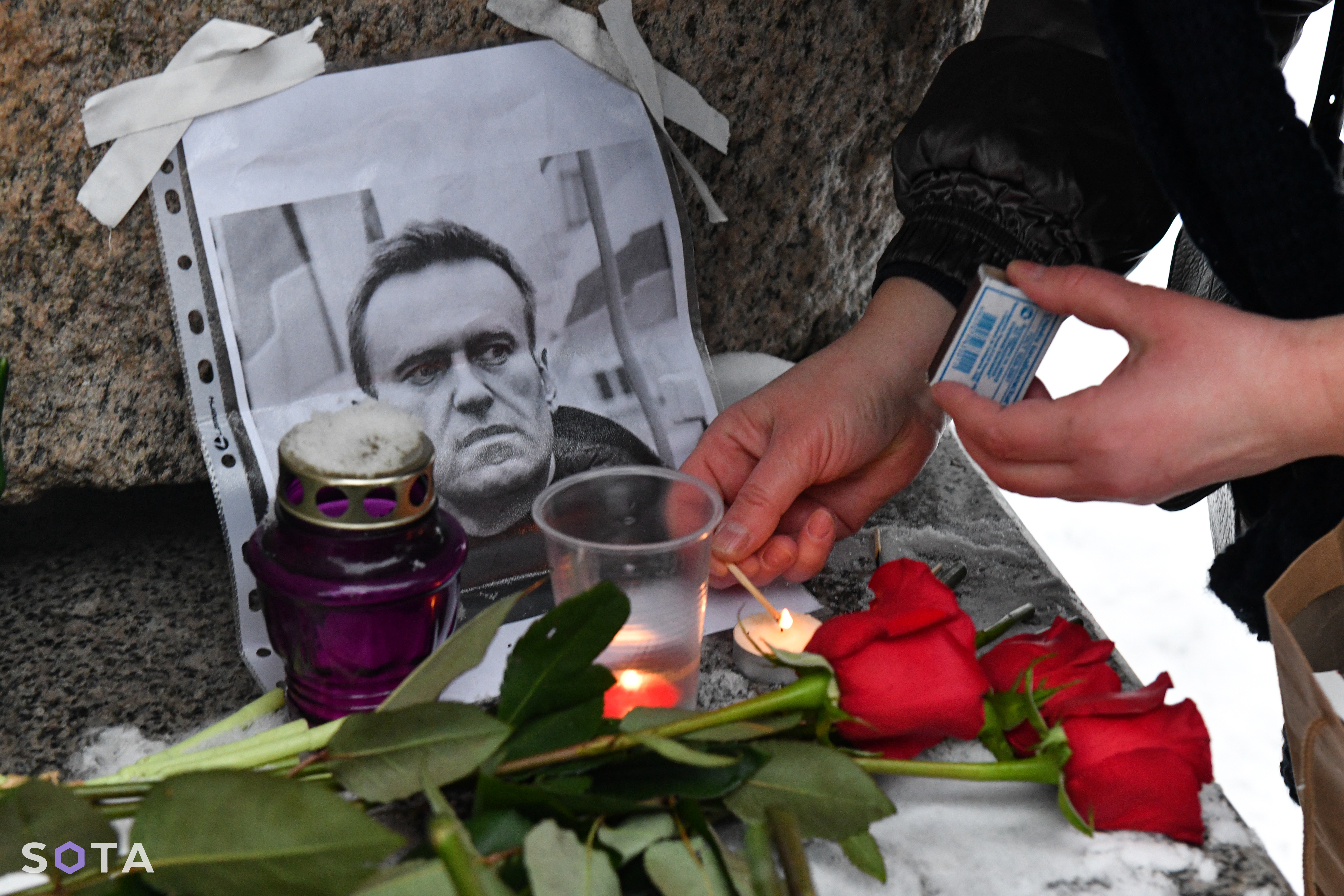Мемориал Алексея Навального в Санкт-Петербурге / SOTA