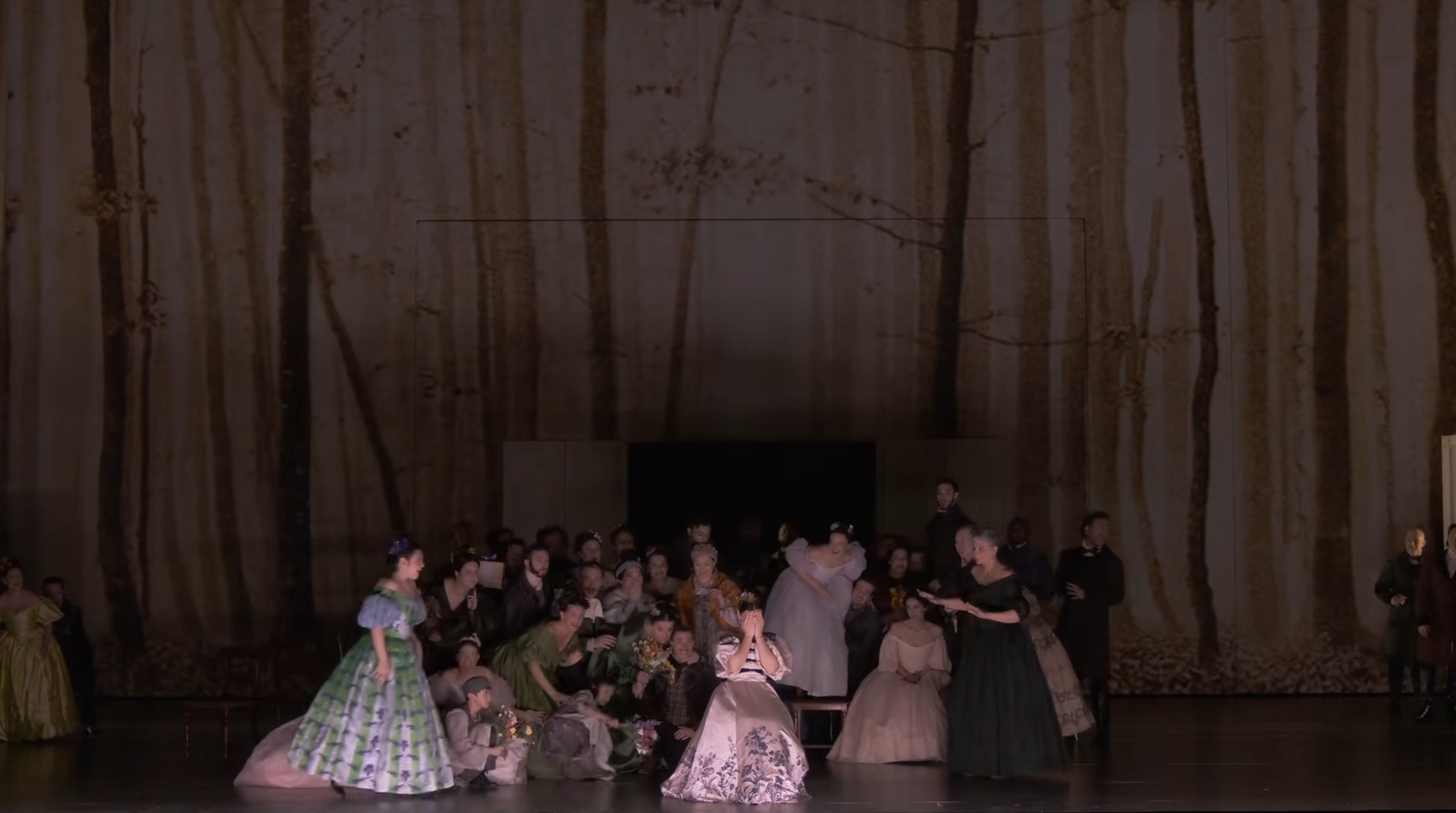 Скриншот фрагмента оперы&nbsp;«Евгений Онегин»
Opéra national de Paris&nbsp;/ YouTube&nbsp; &nbsp; &nbsp; &nbsp;&nbsp;