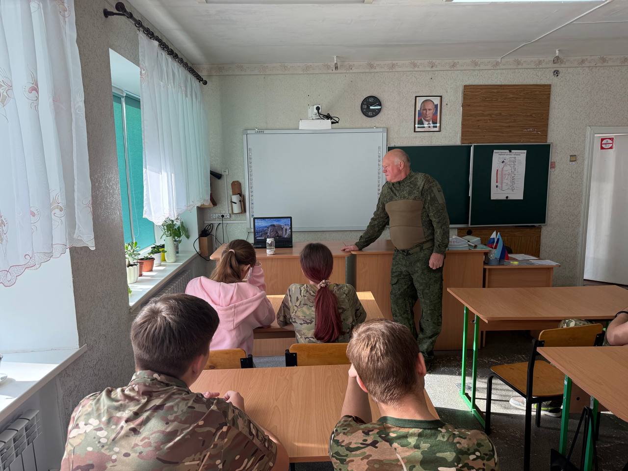 Фото: отчет о «мастер-классе» Новопсковской газопроводской школы