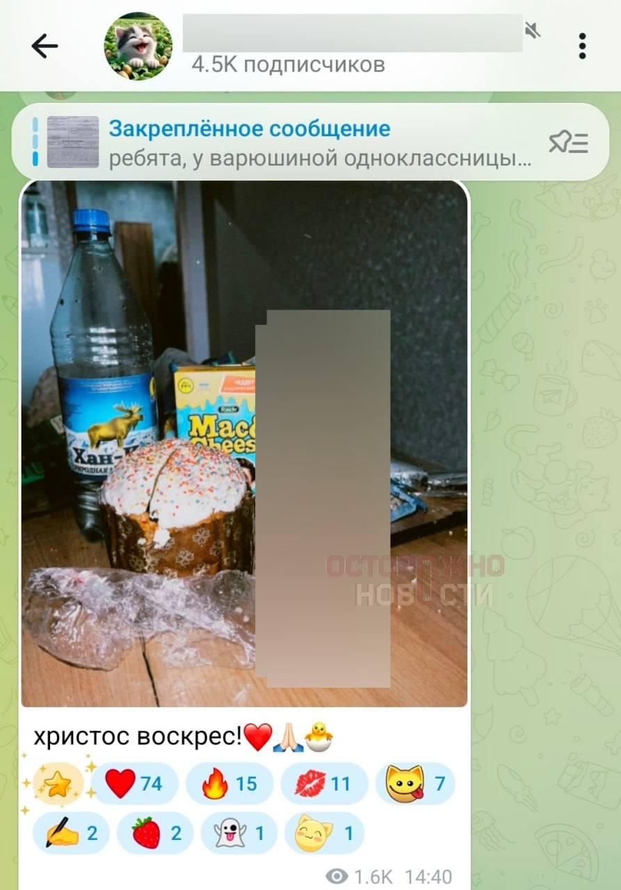 Обложка статьи СК возбудил дело об «оскорблении чувств верующих» из-за фото кулича с дилдо