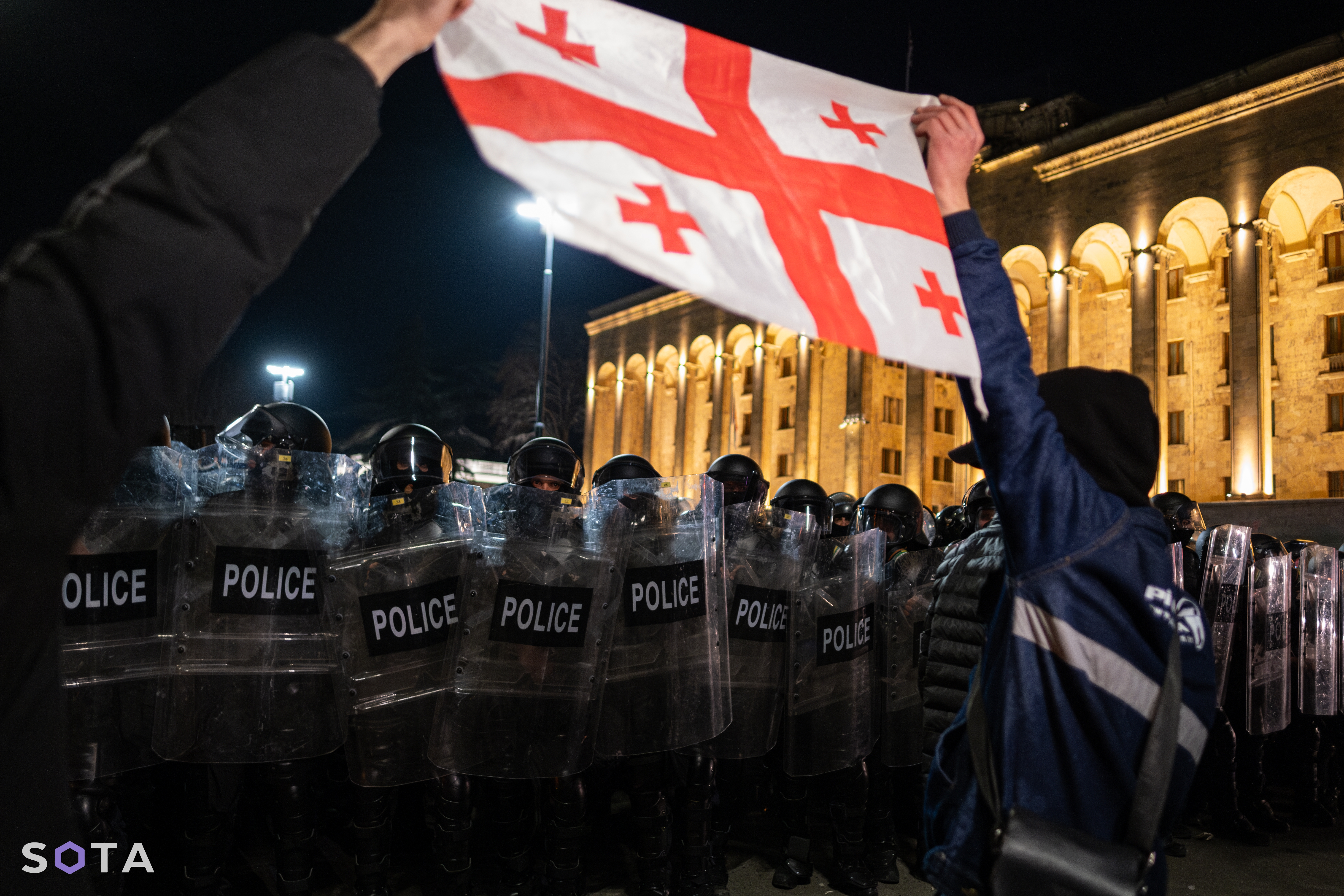 Протесты в Грузии против принятия закона об «иноагентах»
Денис Галицын / SOTA