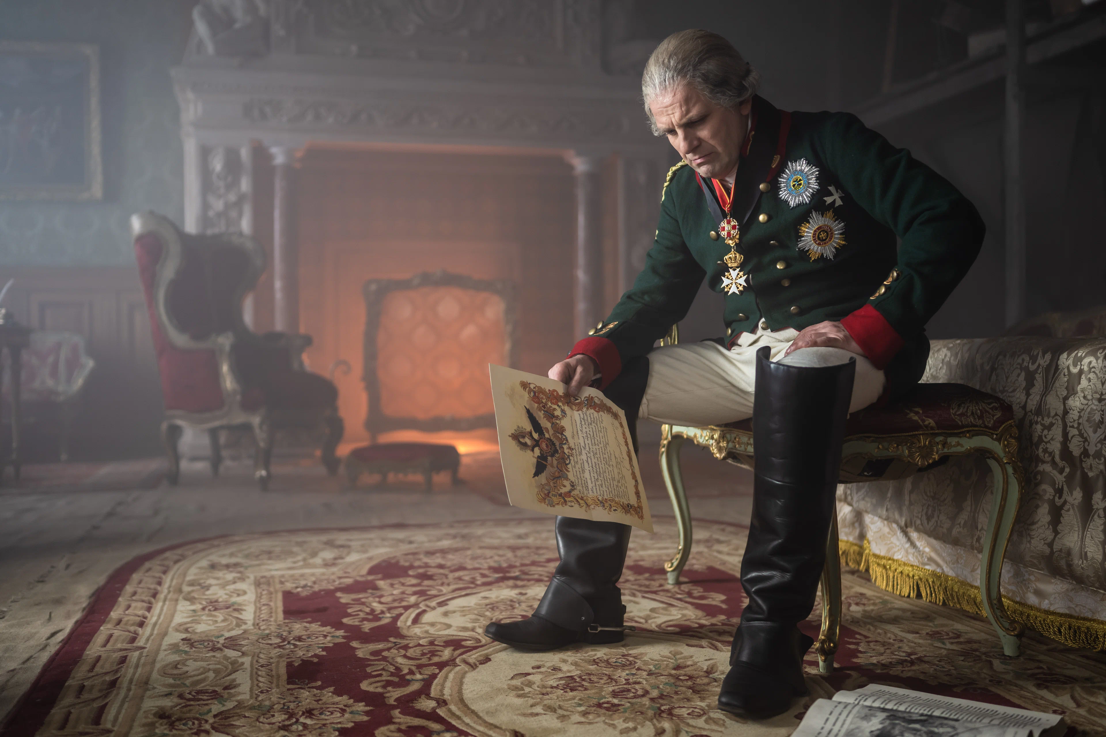 Фото со съёмок сериала «Александр Первый» / kinopoisk.ru