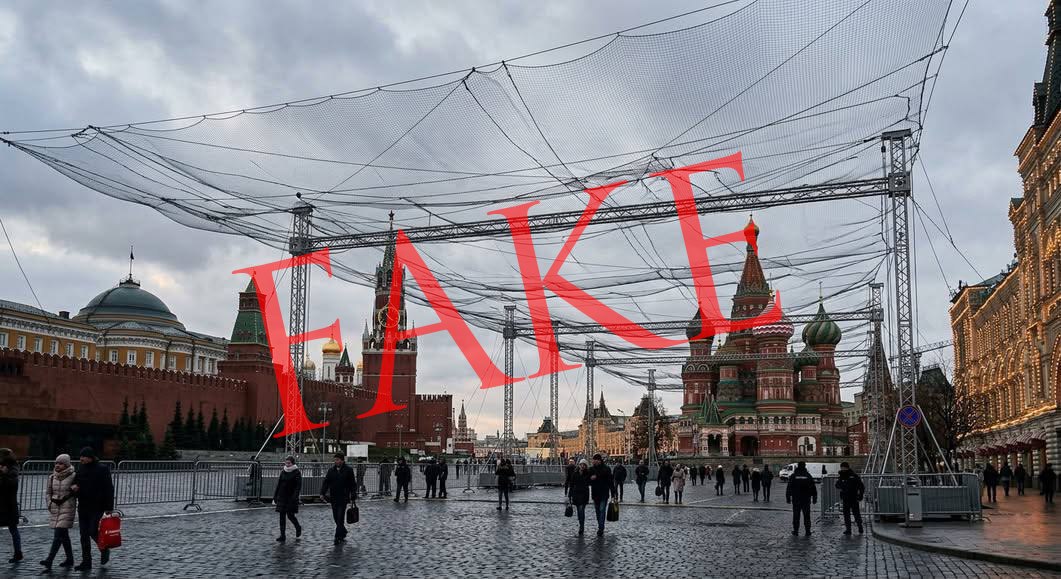 Обложка статьи Советник министра обороны Украины опубликовал фейковое фото с Красной площади