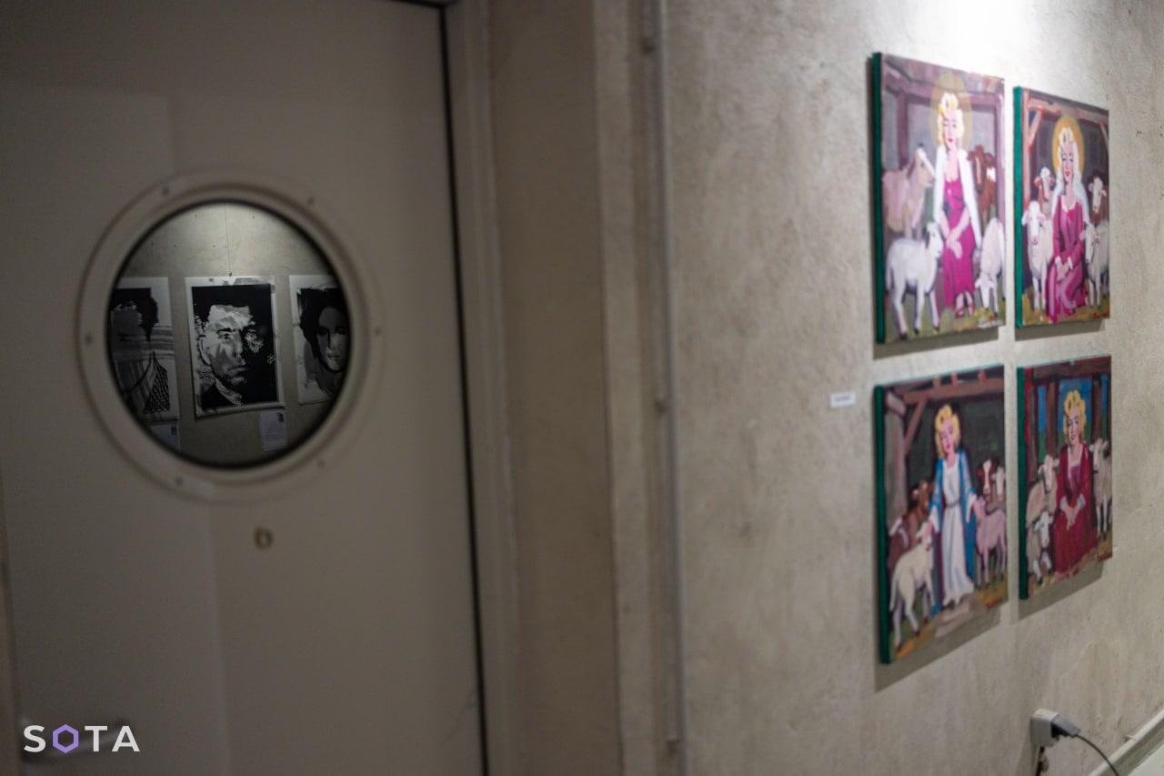 Картины Юрия Харченко и Марата Гельмана