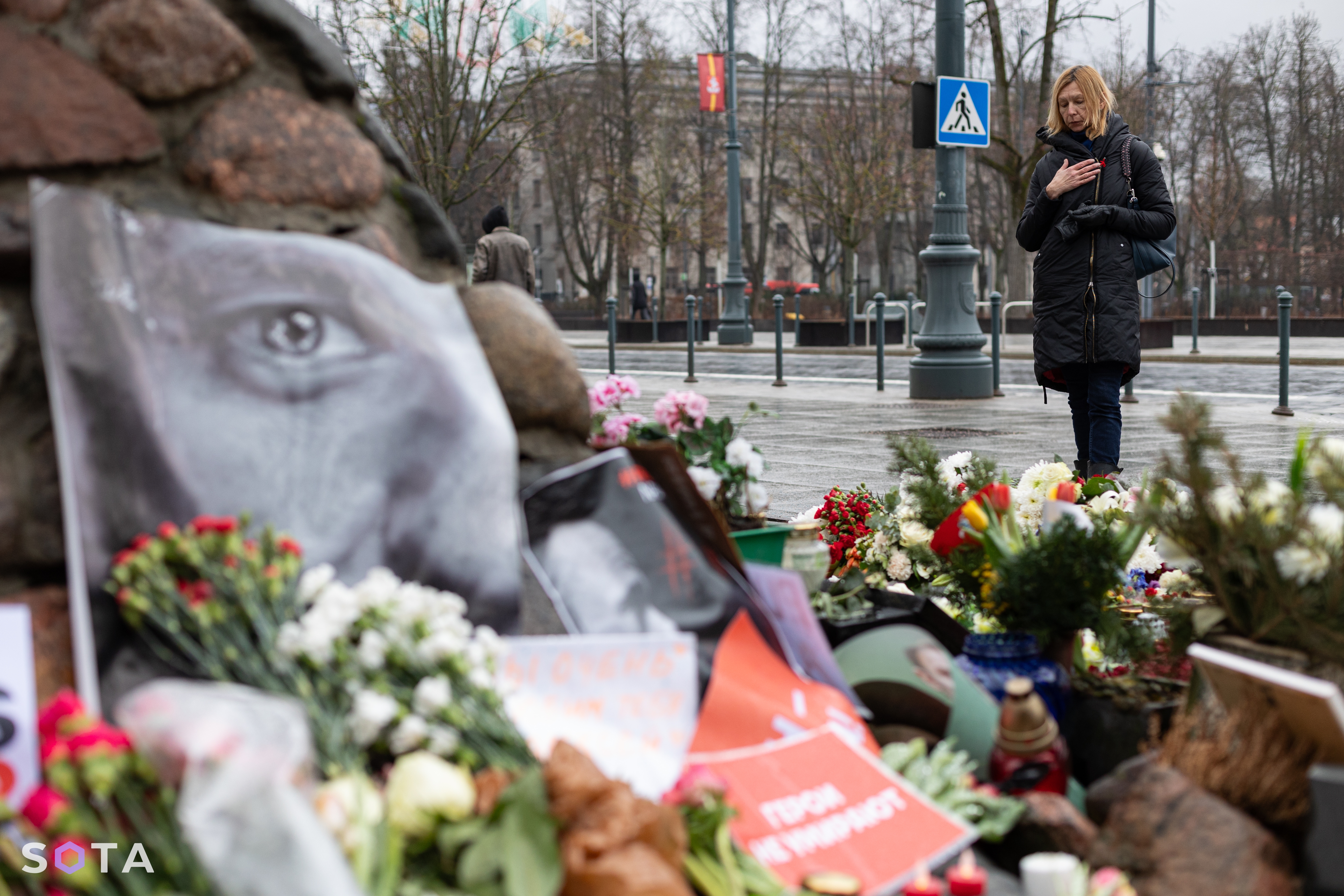Мемориал Алексея Навального в Вильнюсе 
Руслан Терехов / SOTA
