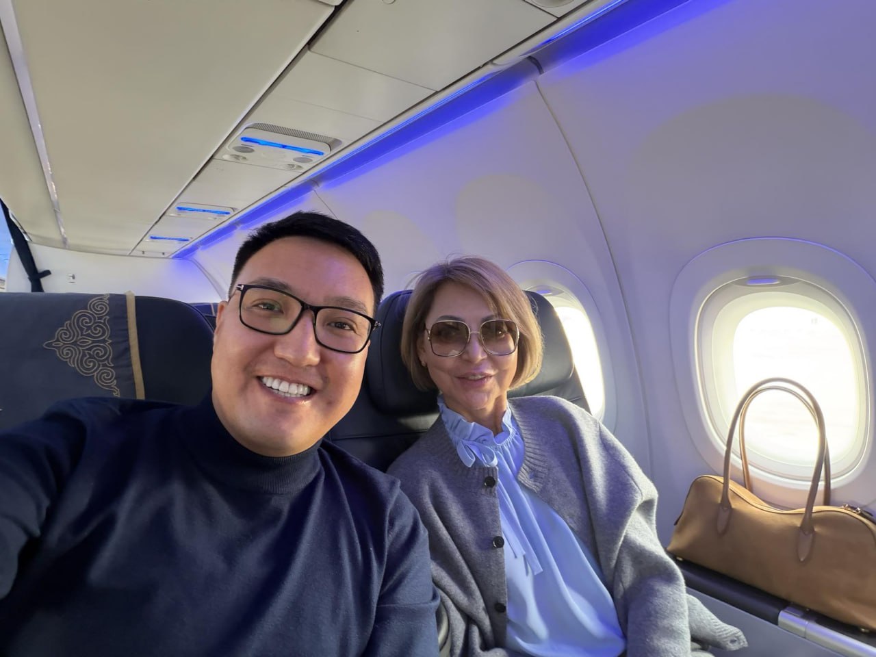 Мурат Адам и Гульнара Баженкова. Фото: соцсети Мурата Адама