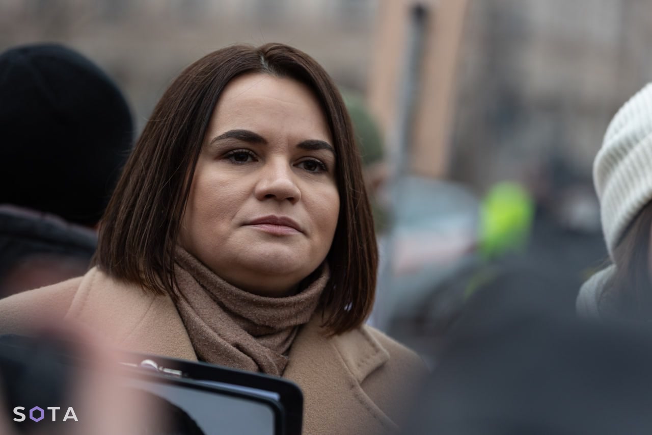 Светлана Тихановская. Фото: Руслан Терехов / SOTA