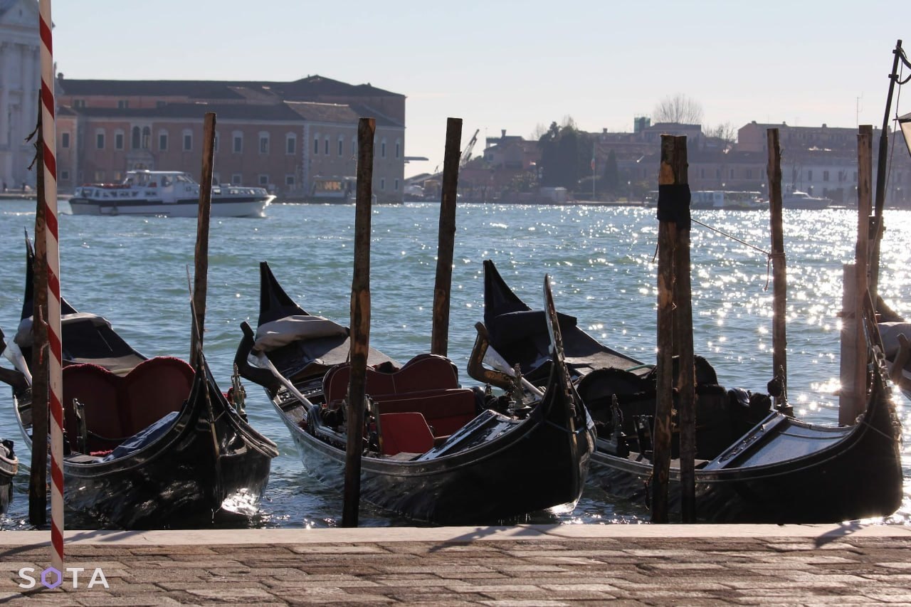 Обложка статьи В день открытия русского павильона на биеннале по Венеции проплывет гондола с гигантской фотографией Навального