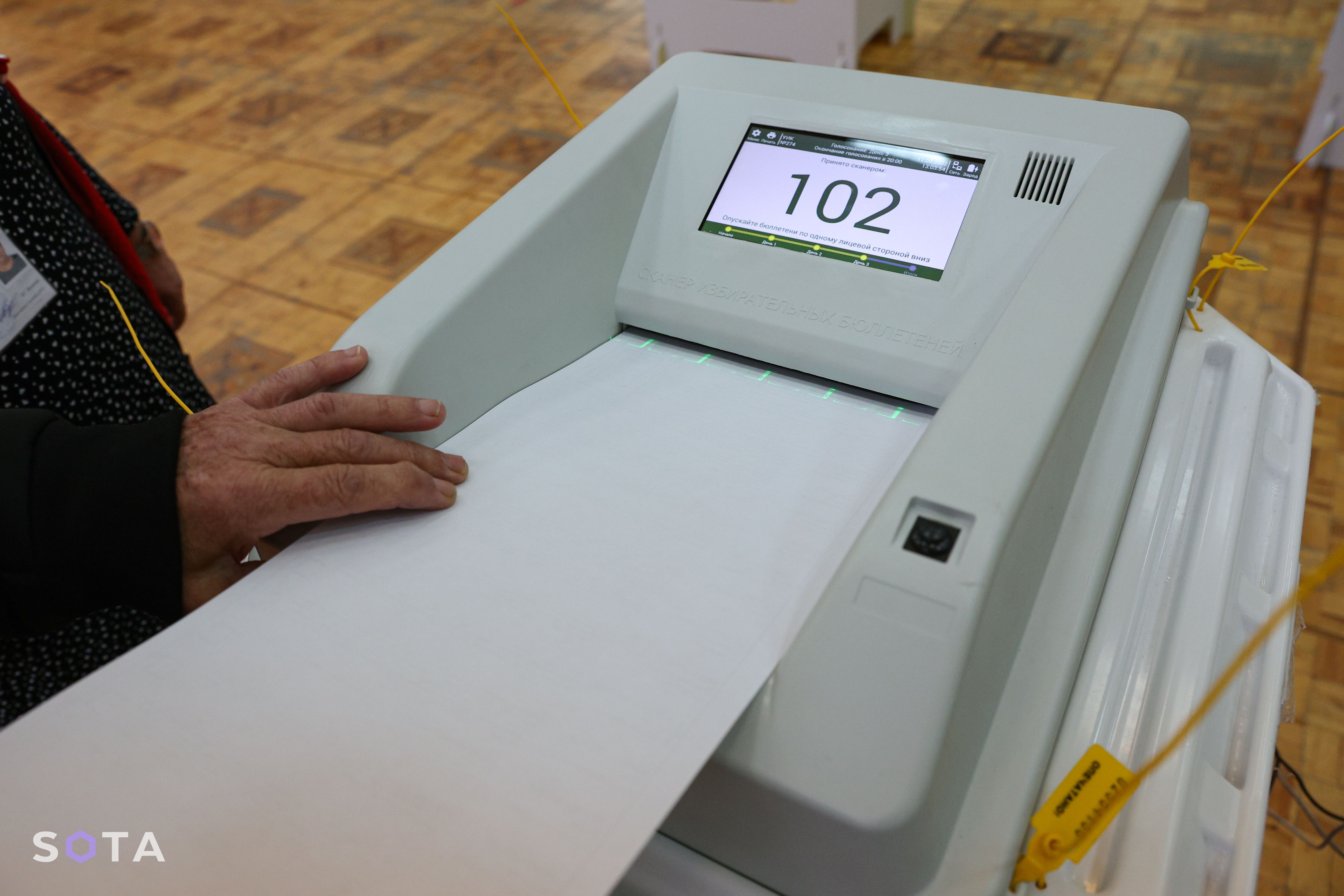 Комплекс обработки избирательных бюллетеней (КОИБ)
SOTA