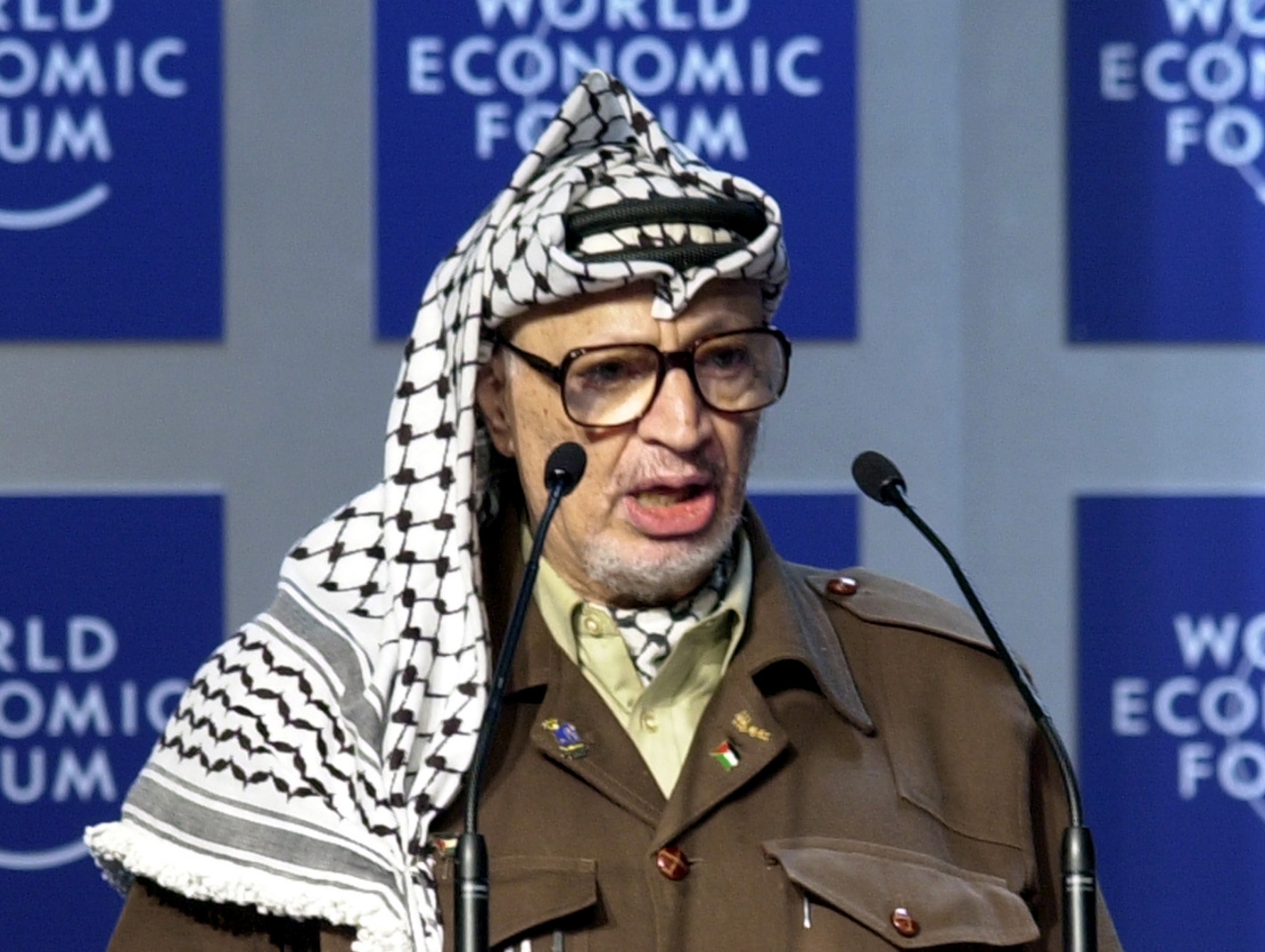 Ясир Арафат
Remy Steinegger / World Economic Forum / Wikimedia
