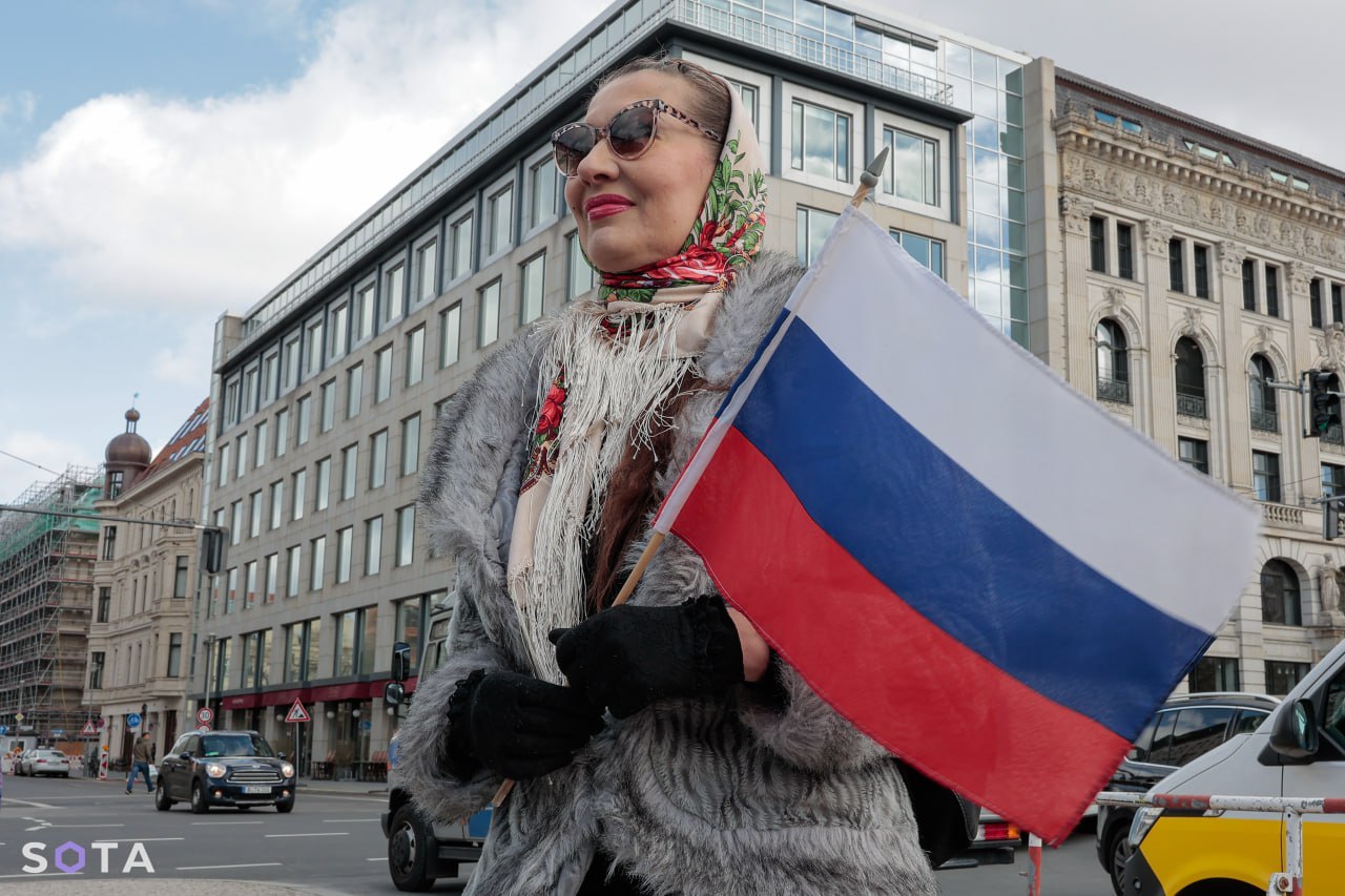«Полдень против Путина» в 2024 году, Берлин. Фото: Василий Крестьянинов / SOTA