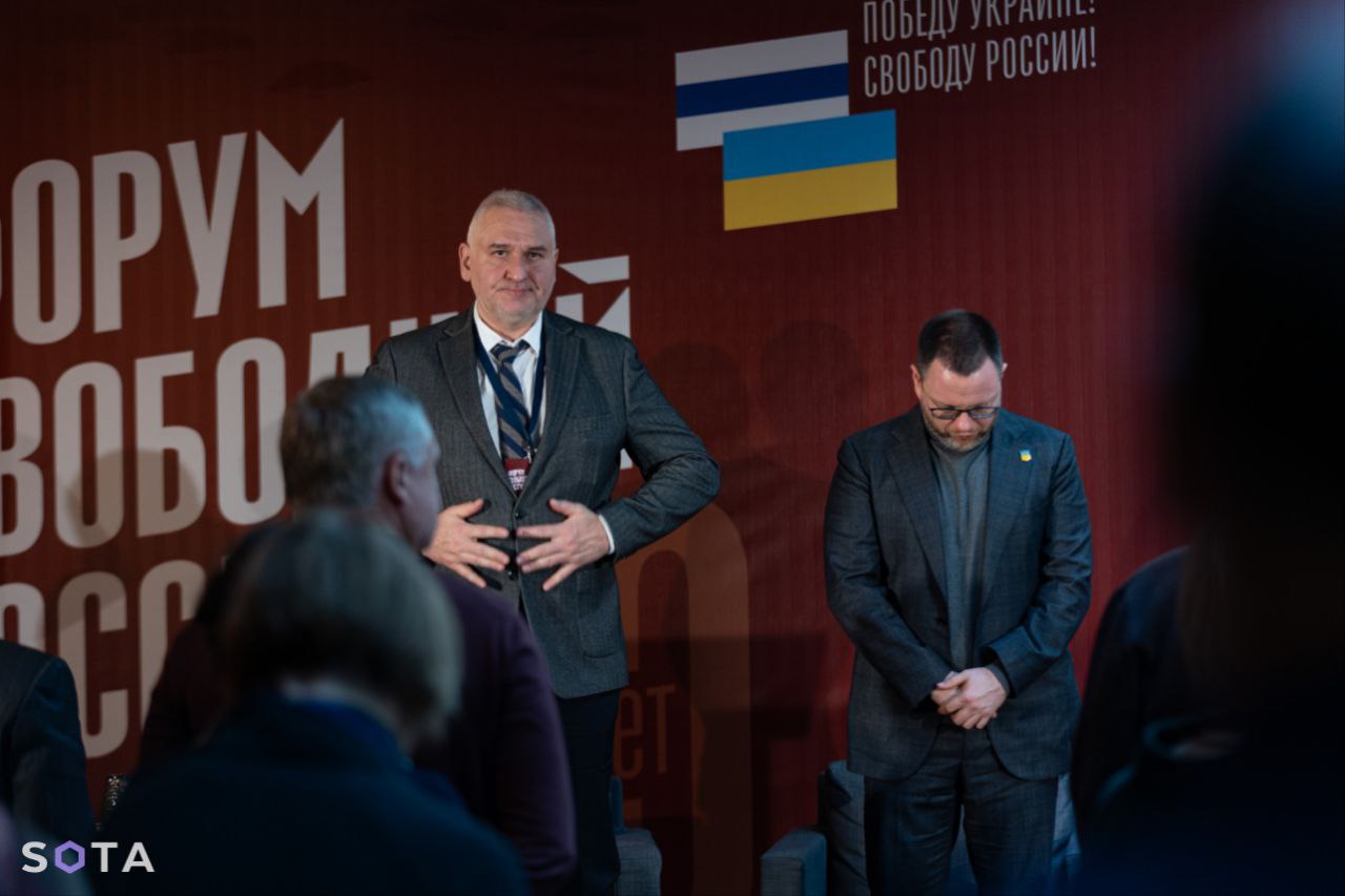 Марк Фейгин на «Форуме». Фото: Василий Крестьянинов / SOTA