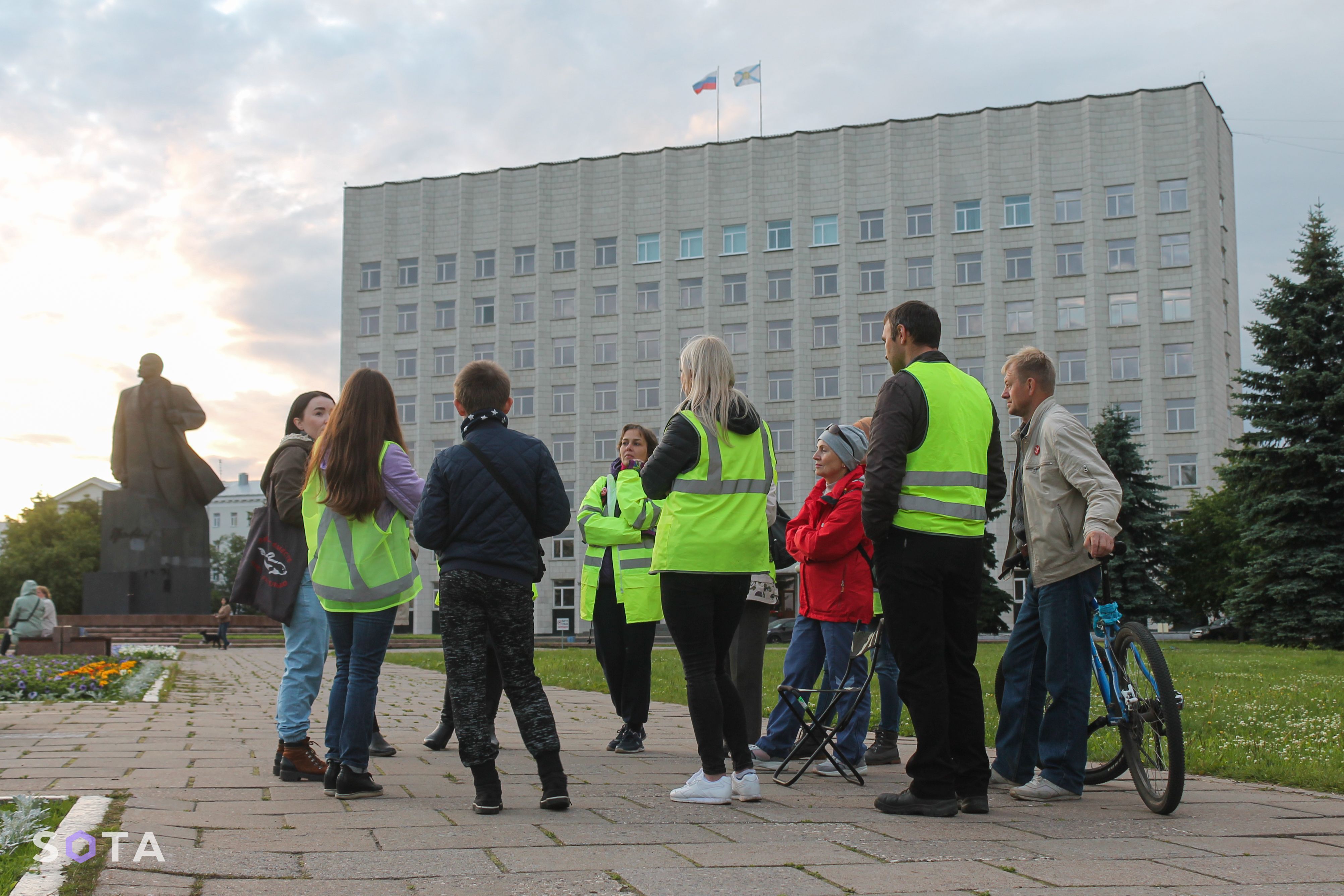 «Экобессрочка», объявленная 7 апреля 2019 года – ежедневный выход протестующих на центральную площадь Архангельска