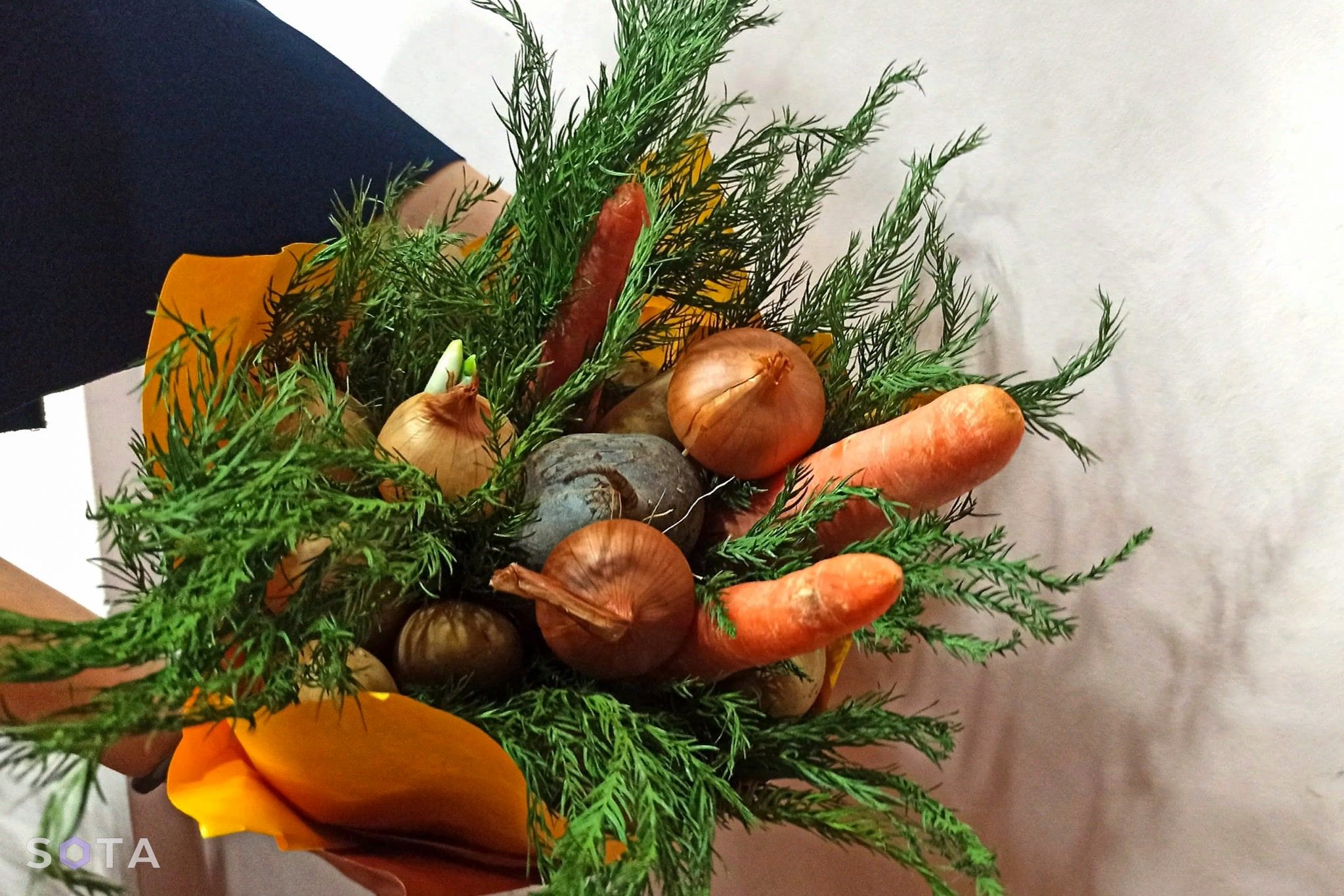 Лучший букет в Арцахе сейчас состоит из свежих овощей
Фото: SOTA