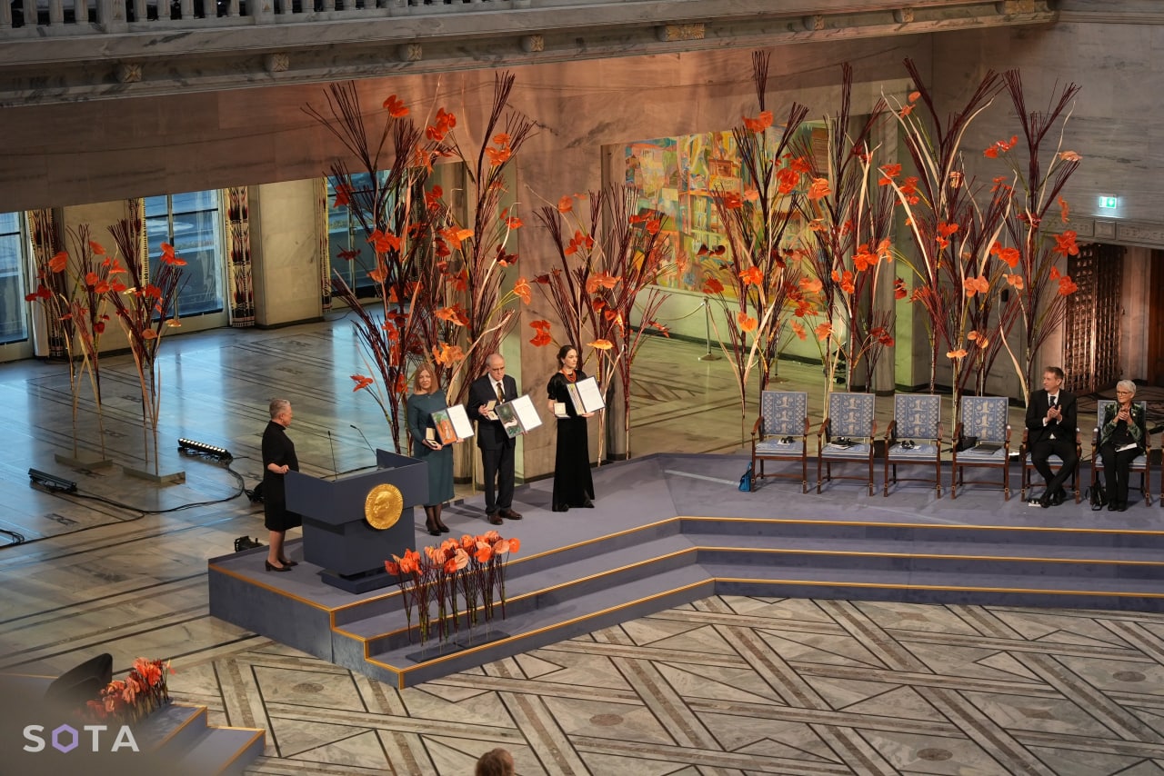 Обложка статьи Нобелевский комитет выразил глубокую обеспокоенность намерением признать «Мемориал» «экстремистской организацией»