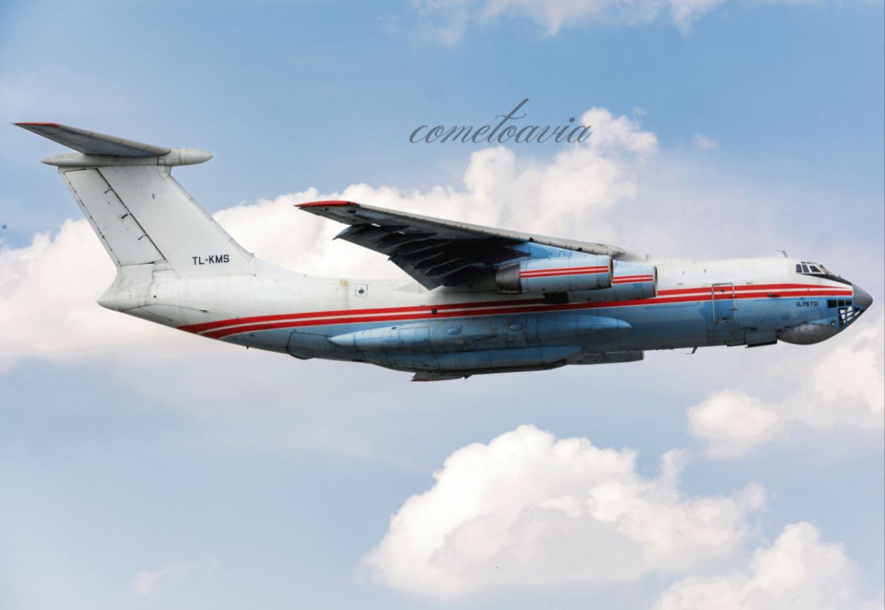 Ил-76ТД с регистрацией TL-KMS вылетает из Ташкента
Фото: <a href=